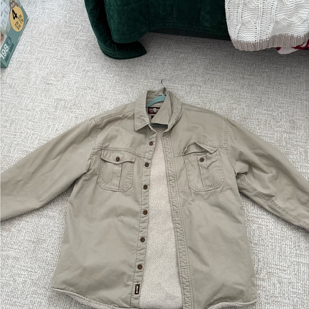Levi's Light Tan Shirt Jacket